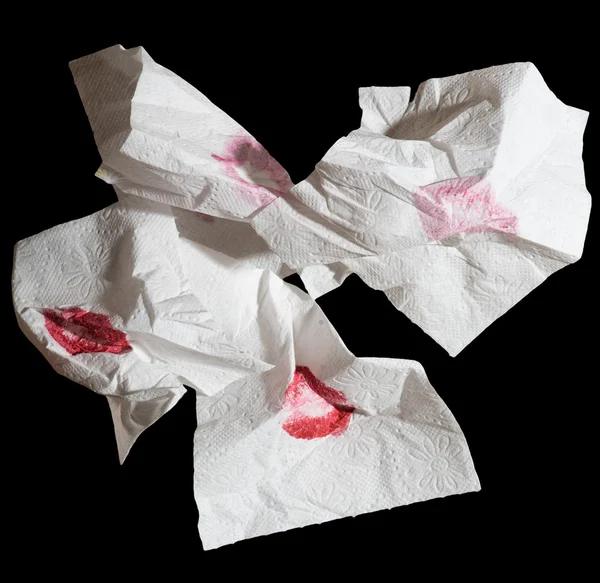 Pile of napkins — Stock Photo, Image