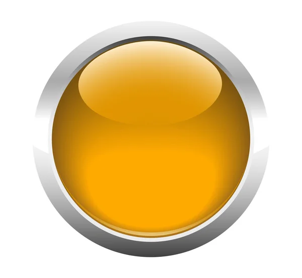 Web の 1 つの空白のボタン. — ストックベクタ