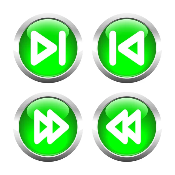 Set of buttons for web, arrow. — Stock Vector