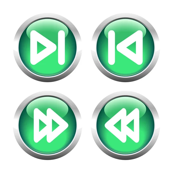 Set of buttons for web, arrow. — Stock Vector