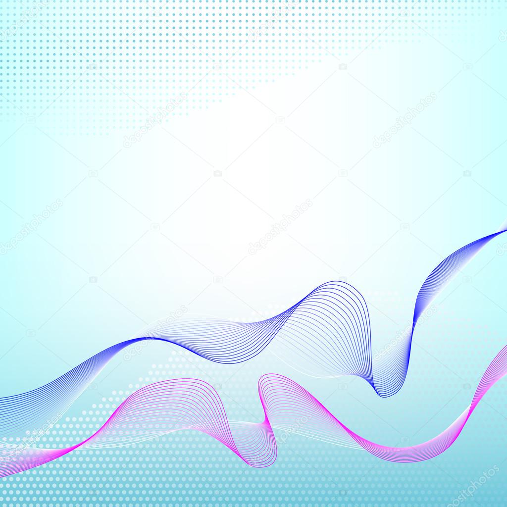Abstract wave background. 
