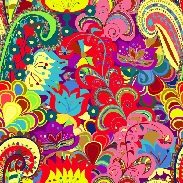 Sorunsuz süsleme etnik köken. Soyut desen. EPS-8 ve