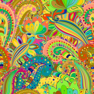 Sorunsuz süsleme etnik köken. 