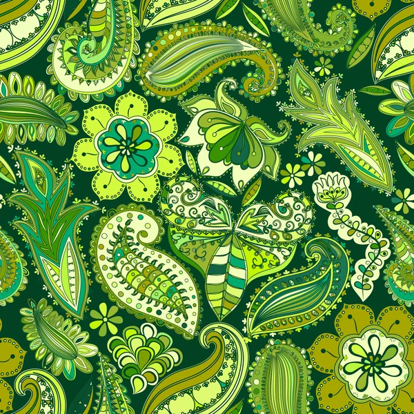 Vintage çiçek motifi etnik sorunsuz arka plan.