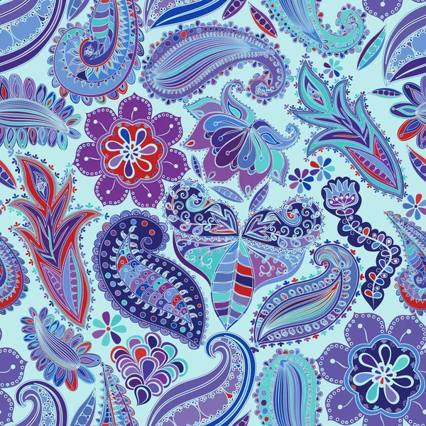 Seamless Paisley Pattern Stock Vector Image by ©JalloM #83111830