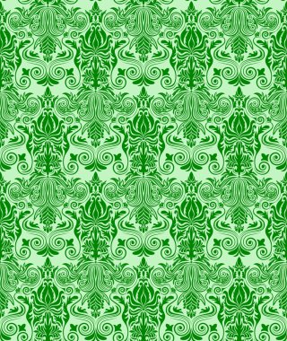 Vintage damasko sorunsuz arka plan. Çiçek motif desen.