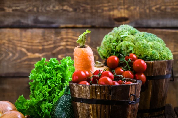 Verduras orgánicas frescas —  Fotos de Stock