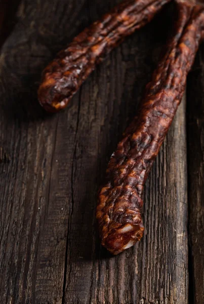 Smoked sausage — Stock Photo, Image