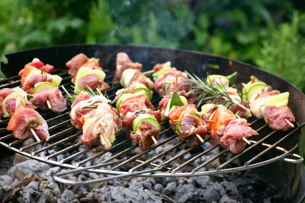 Parrilla de Kebab — Foto de Stock