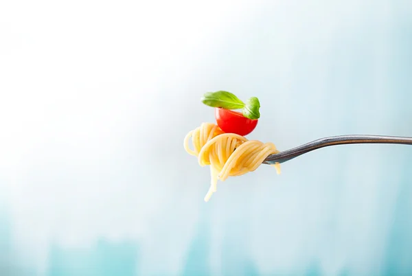 Pasta with olive oil — Stock Photo, Image