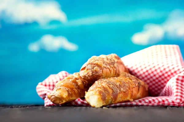 Käsebrötchen — Stockfoto