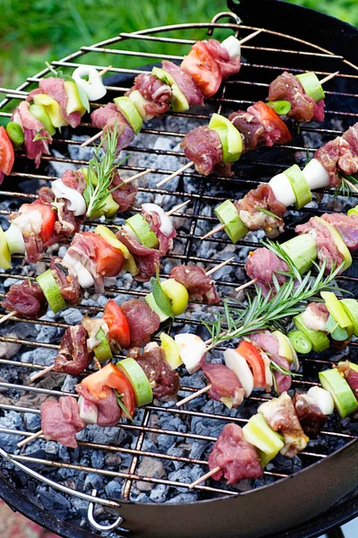 Parrilla de Kebab — Foto de Stock