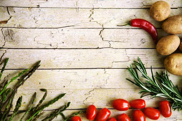 Verduras orgánicas frescas — Foto de Stock