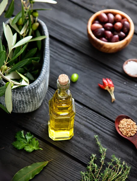 Ingredientes mediterrânicos — Fotografia de Stock