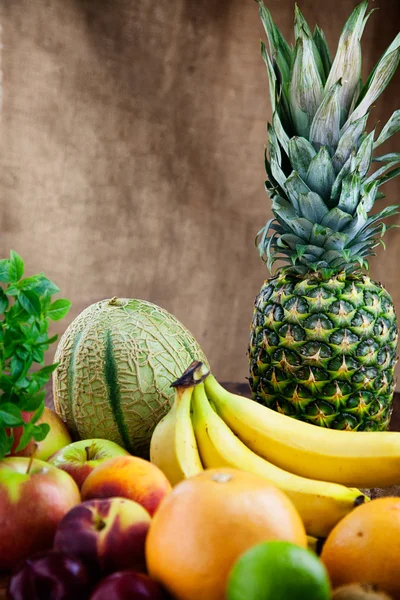 Variedade de frutos — Fotografia de Stock