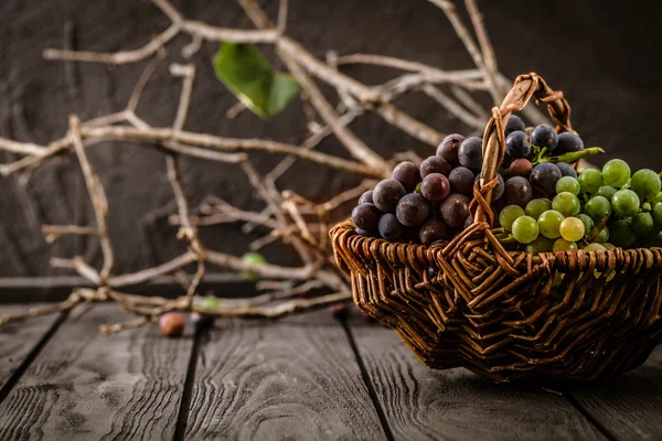 Čerstvé vinné hrozny — Stock fotografie