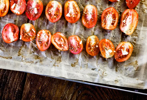 Sun dried tomatoes — Stock Photo, Image