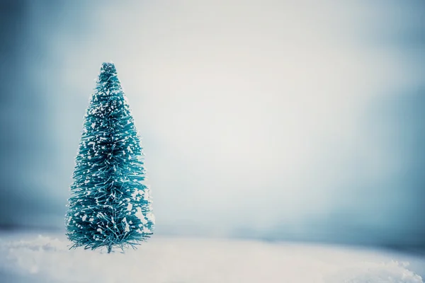 Fondo de Navidad con árbol — Foto de Stock