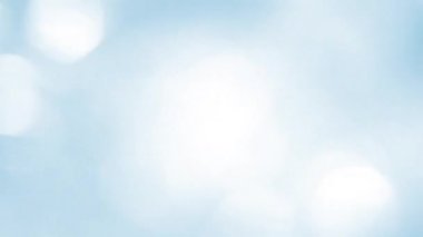 Sağdan sola içinde beyaz ve mavi renkleri - 60 kare/sn - kısa yol çerçeve geçiş ışık hareketli bokeh ışıklar - arka plan için soyut animasyon - daireler.