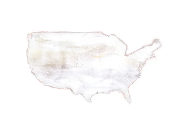 Textured Map of United States - america — Stock Photo, Image