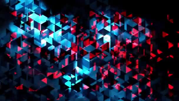 Animation graphique du compteur numérique détruit devenant plein, net et clair à la fin - feux clignotants - plein HD 