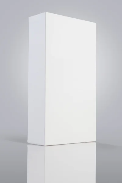 White Board Cutie de ambalare a produselor pentru mockups — Fotografie, imagine de stoc