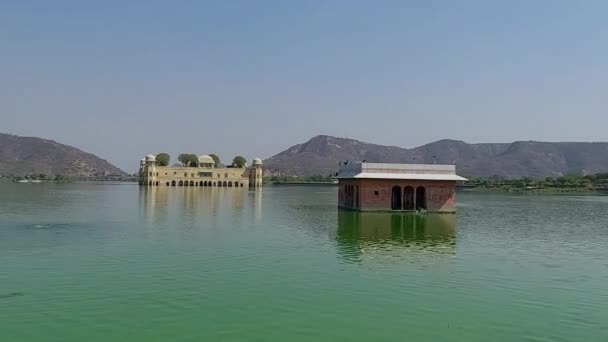 Jal Mahal Palácio Água Jaipur Rajastão Índia — Vídeo de Stock