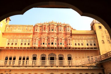 Hawa Mahal - Jaipur, Rajasthan, Hindistan sarayda Rüzgar