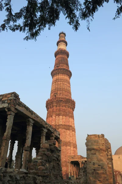 Qutub Minar, Νέο Δελχί, Ινδία — Φωτογραφία Αρχείου
