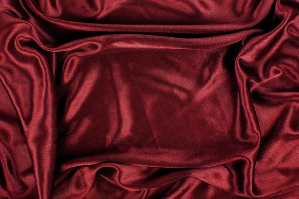 褐红色缎丝绒布织物背景 — 图库照片