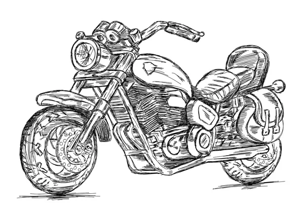 Detailed Bike Vector EPS Illustration — Stock Vector