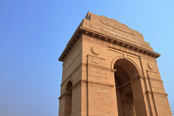 Kriegerdenkmal india gate, new delhi, india — Stockfoto