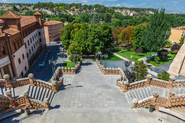 Vista da Escalinata em Teruel, Espanha — Fotografia de Stock