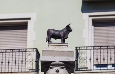 Plaza del torico, teruel, aragon, İspanya