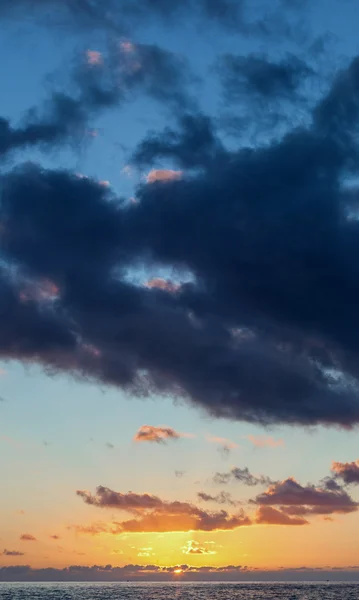 Pôr do sol em Morro Jable — Fotografia de Stock