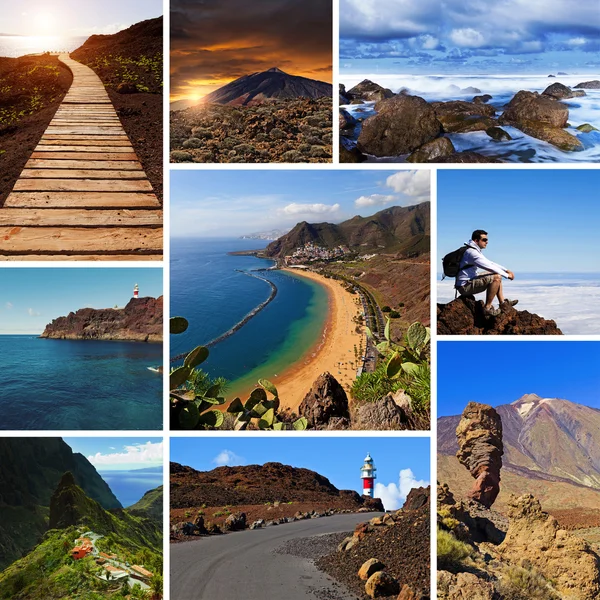 Vistas panorâmicas de Tenerife — Fotografia de Stock