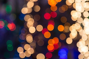 Arka plan Christmas bokeh ışıkları