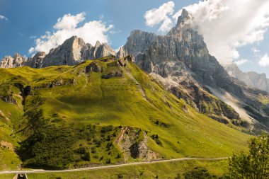 Passo Rolle, Dolomites, Alps, Italy clipart