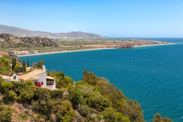 Laut Mediterania di Andalusia, Spanyol — Stok Foto