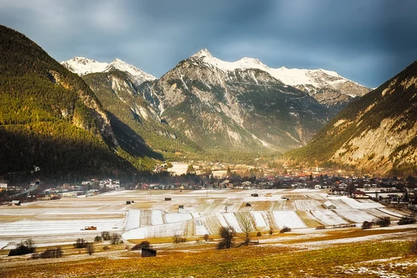 Alpine dal i Tirol, Østerrike – stockfoto