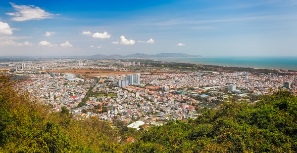 Panoramic view of Vung Tau, Southern Vietnam
