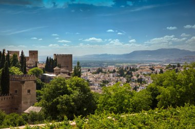 Alhambra, Endülüs, İspanya Granada city için göster