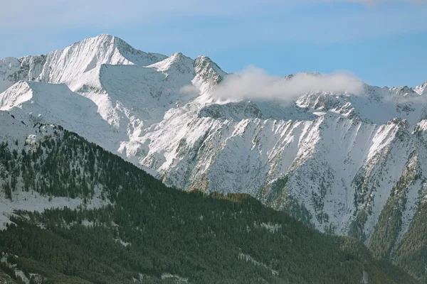 Gama de montanhas em Tirol, Alps, Áustria — Fotografia de Stock
