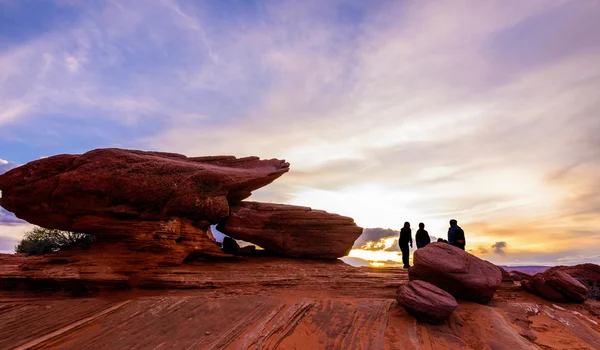 Sunset in the canyons — Stock Photo, Image