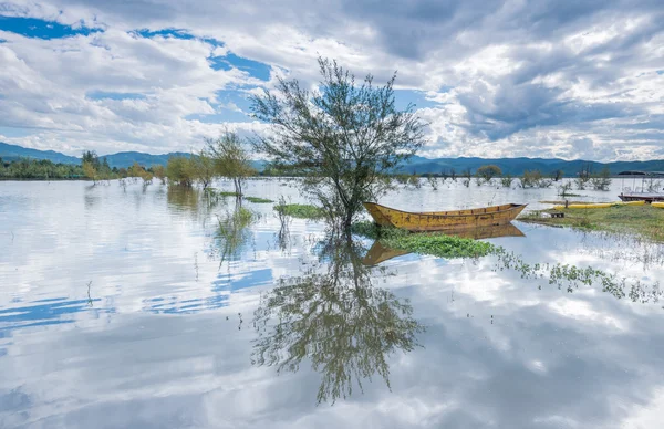 The mirror lake — Stock Photo, Image