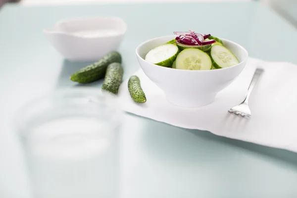 Salad segar mentimun — Stok Foto