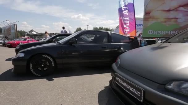 Festival de carros baixos — Vídeo de Stock