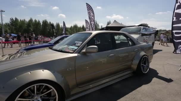 Festival de carros baixos — Vídeo de Stock