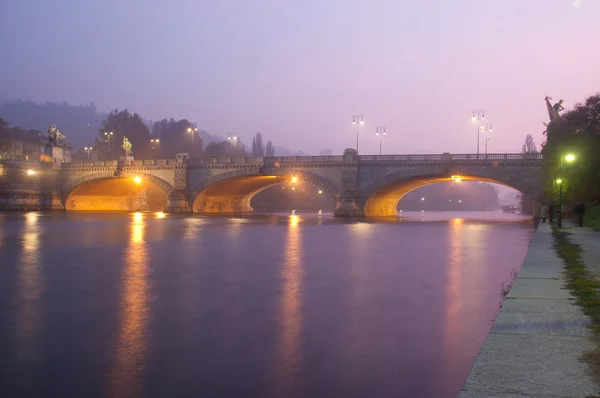 Puente Umberto I en Turín Italia — Foto de Stock