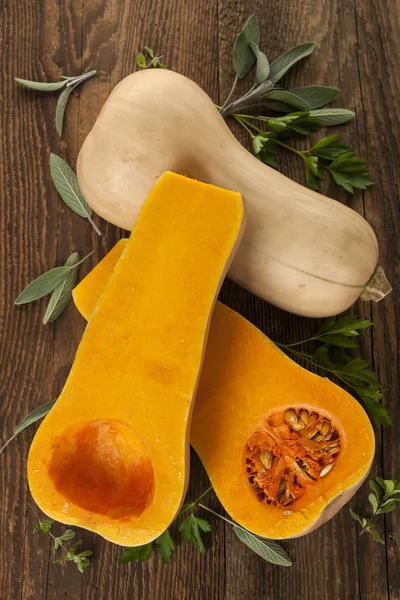 Calabaza fresca de mantequilla — Foto de Stock